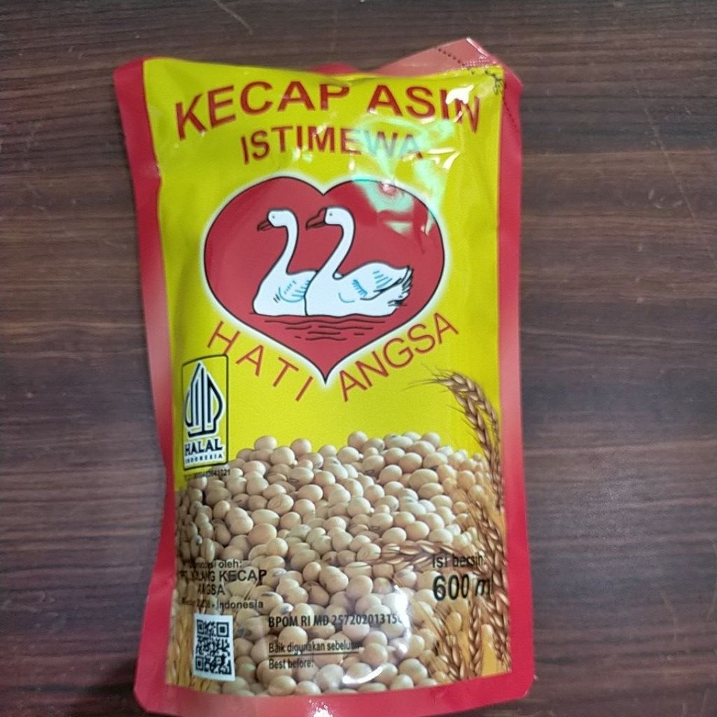 Jual HATI ANGSA KECAP ASIN 600 ml( merah) | Shopee Indonesia