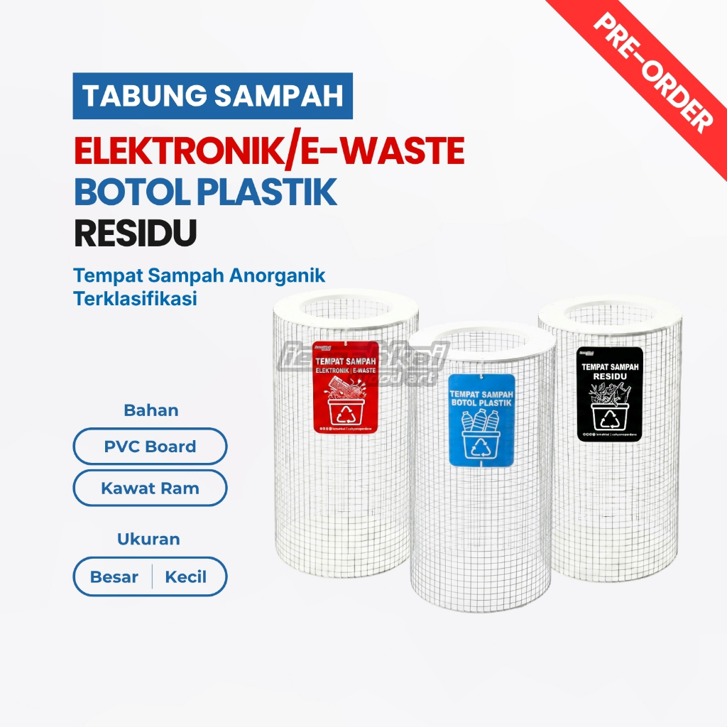 Jual TABUNG SAMPAH ANORGANIK TERKLASIFIKASI - ELEKTRONIK (E-WASTE ...