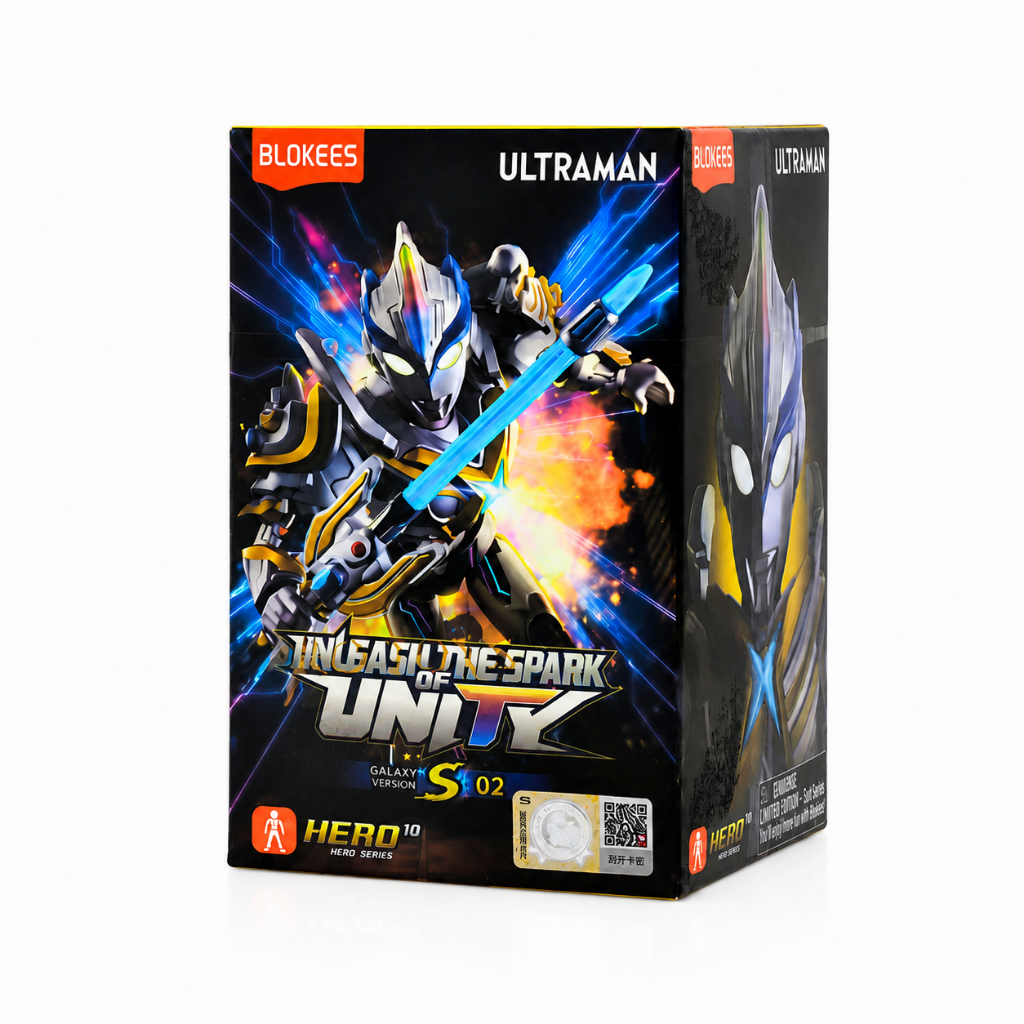 Jual Blokees Ultraman Galaxy Version S 02 Unleash the Spark of Unity ...