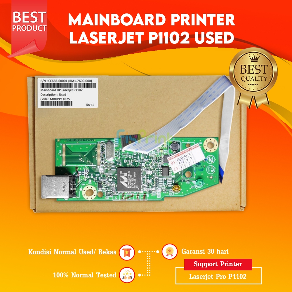 Jual Mainboard Printer HP P1102 Motherboard Laserjet P1102 Board ...