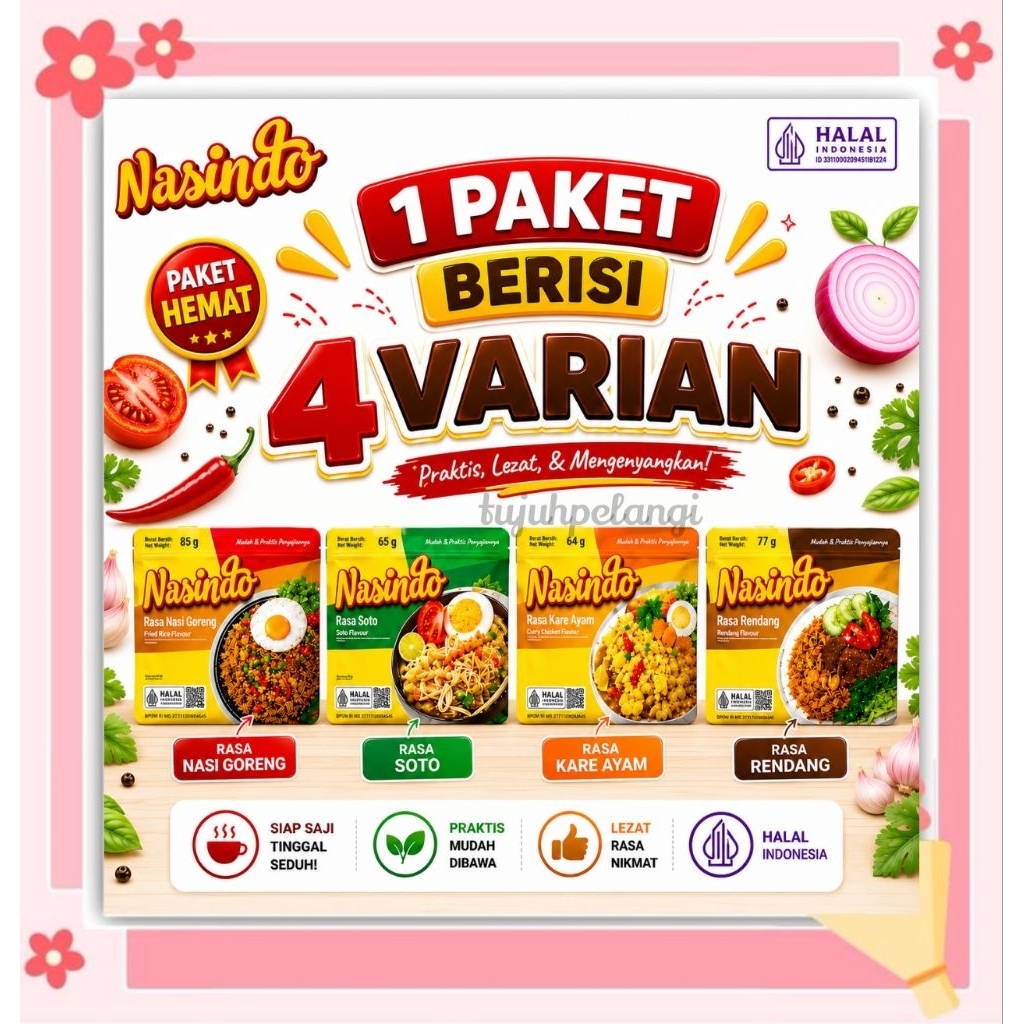 Jual Nasindo Terlengkap & Harga Terbaru Juli 2026 | Shopee Indonesia