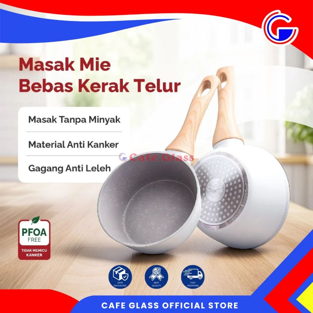 Panci Susu-Saucepan Marble Series-Saucepan Cyprus Premium-Panci Anti Lengket