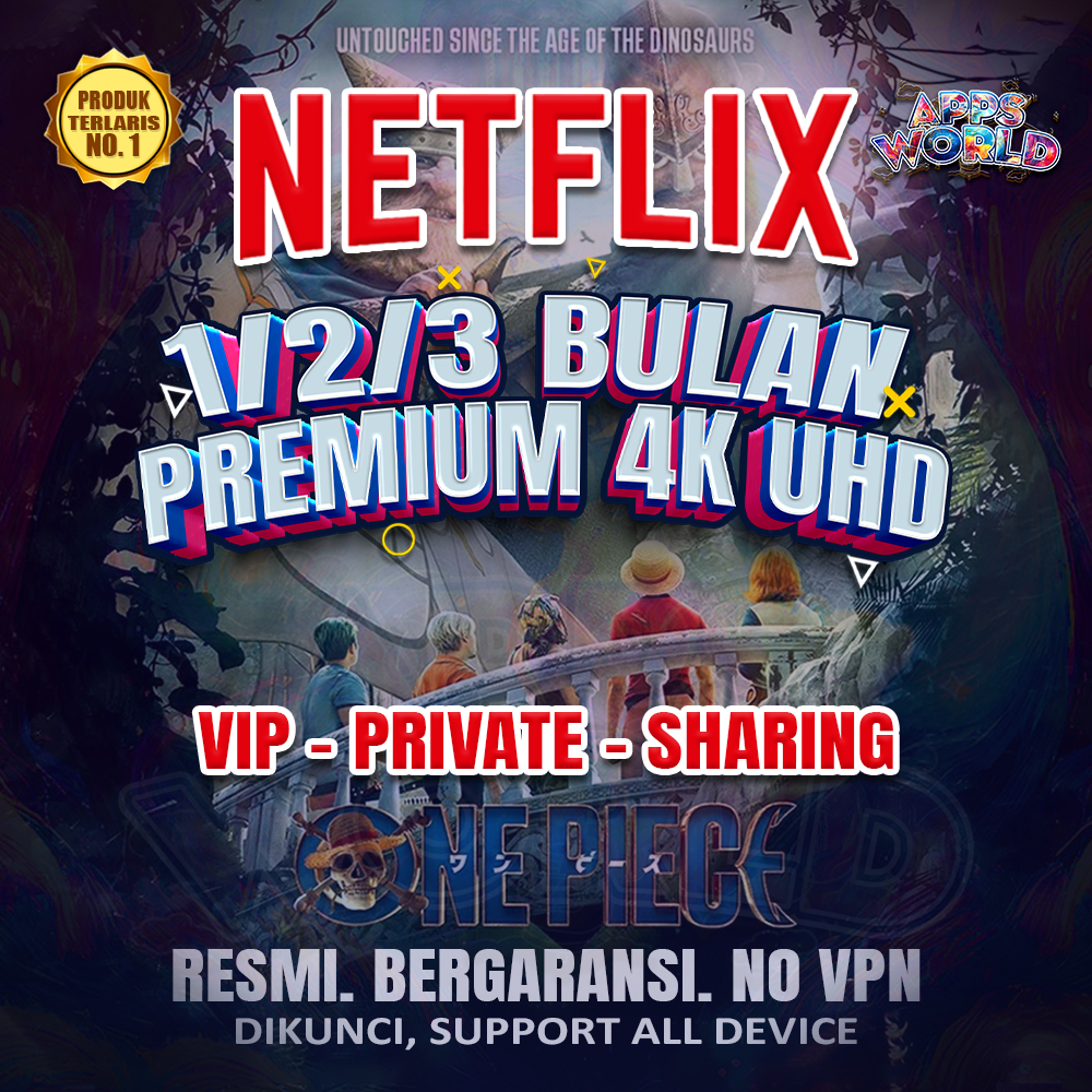 NETFLXXX 30HARI - 90 HARI GARANSI FULL 100% PRODUK ORI