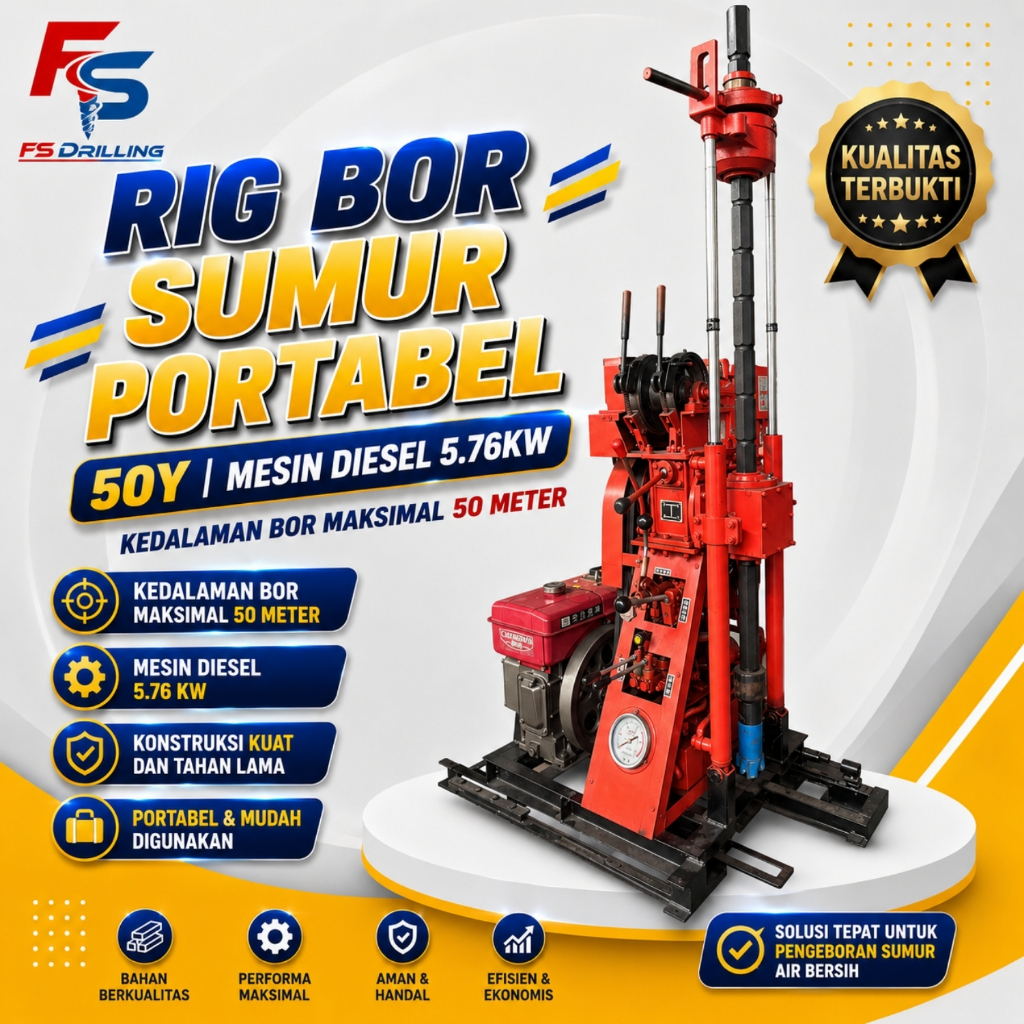 Jual Mesin Bor Sumur Terlengkap & Harga Terbaru Agustus 2026 | Shopee ...