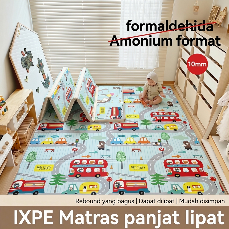 Jual Karpet Lipat Bayi Tikar Bermain Matras Bayi Asli Busa XPE Tebal ...