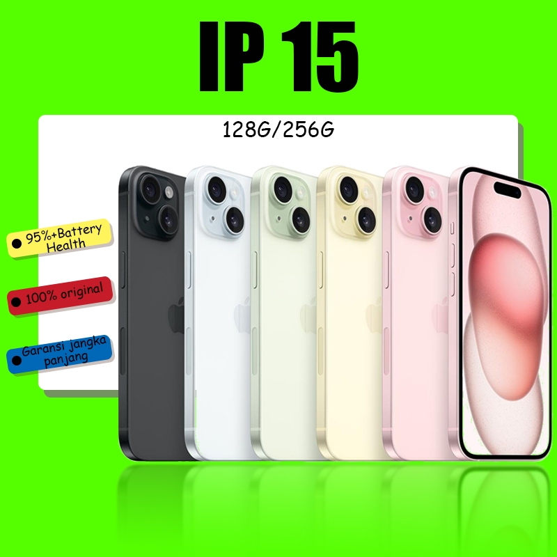 Jual IP 15 256GB Second Mulus Banget iCloud Bersih Semua Fungsi ...