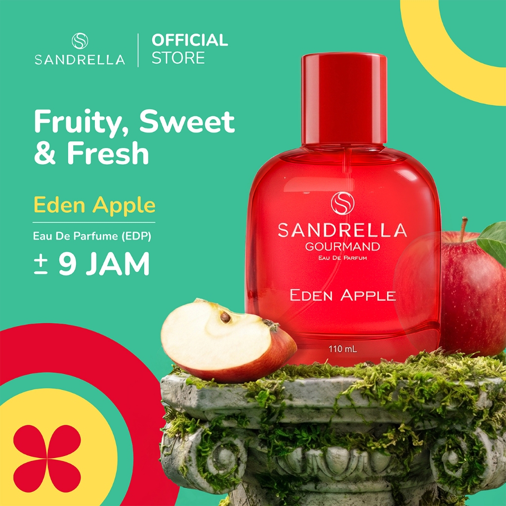 Jual SANDRELLA Gourmand Eden Apple Eau de Parfum (EDP) 110ml – Wangi ...