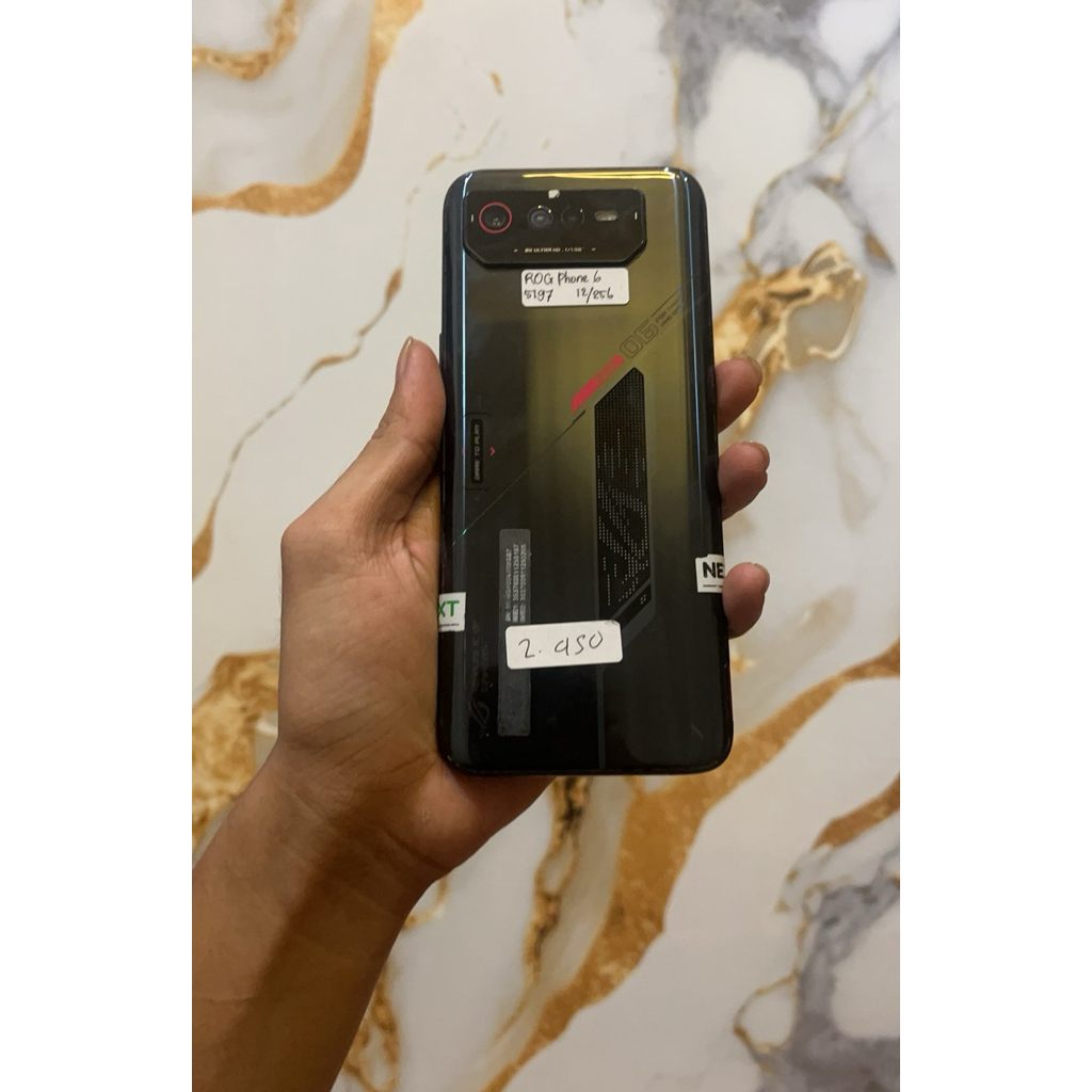 Jual Handpone Hp Asus Rog Phone 6 12/256 Resmi Second Seken bekas Murah ...