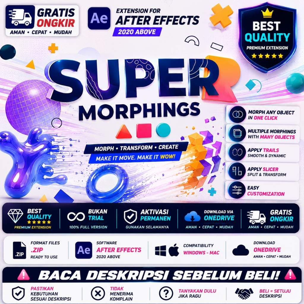 After Effects Plugin - Super Morphings v1.0.7 - WIN MAC - 090626