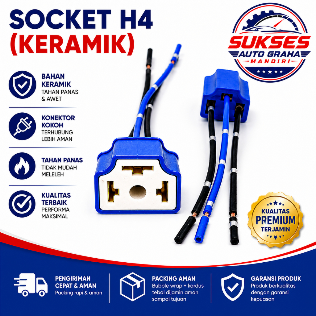 Jual SOCKET SOKET FITTING PITING PITTING BOLA BOHLAM LAMPU BESAR DEPAN ...