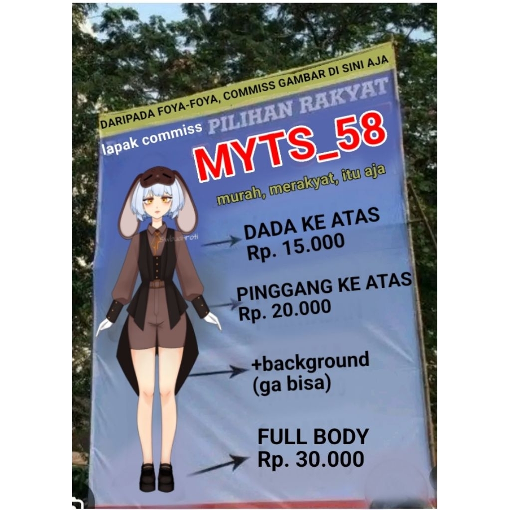 Jual Commission Art Terlengkap & Harga Terbaru Oktober 2026 | Shopee ...