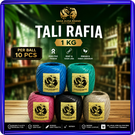 Jual Tali Rafia 1 Roll Terlengkap & Harga Terbaru Juli 2026 | Shopee ...