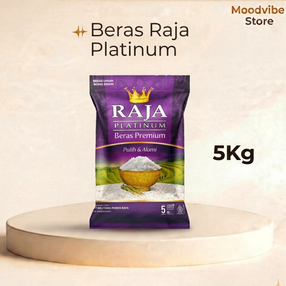 Jual BERAS RAJA PLATINUM 5KG | Shopee Indonesia