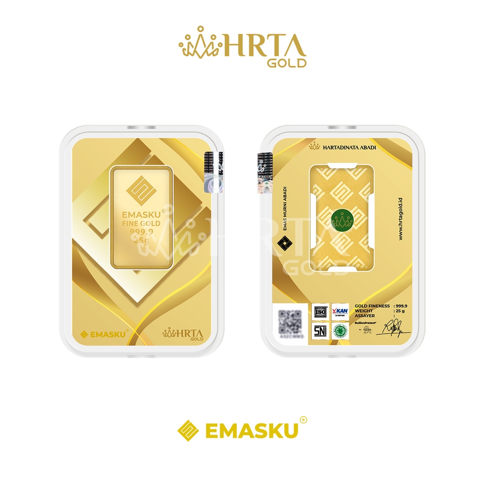 Jual EMASKU 25 gr, Gold Series | Shopee Indonesia