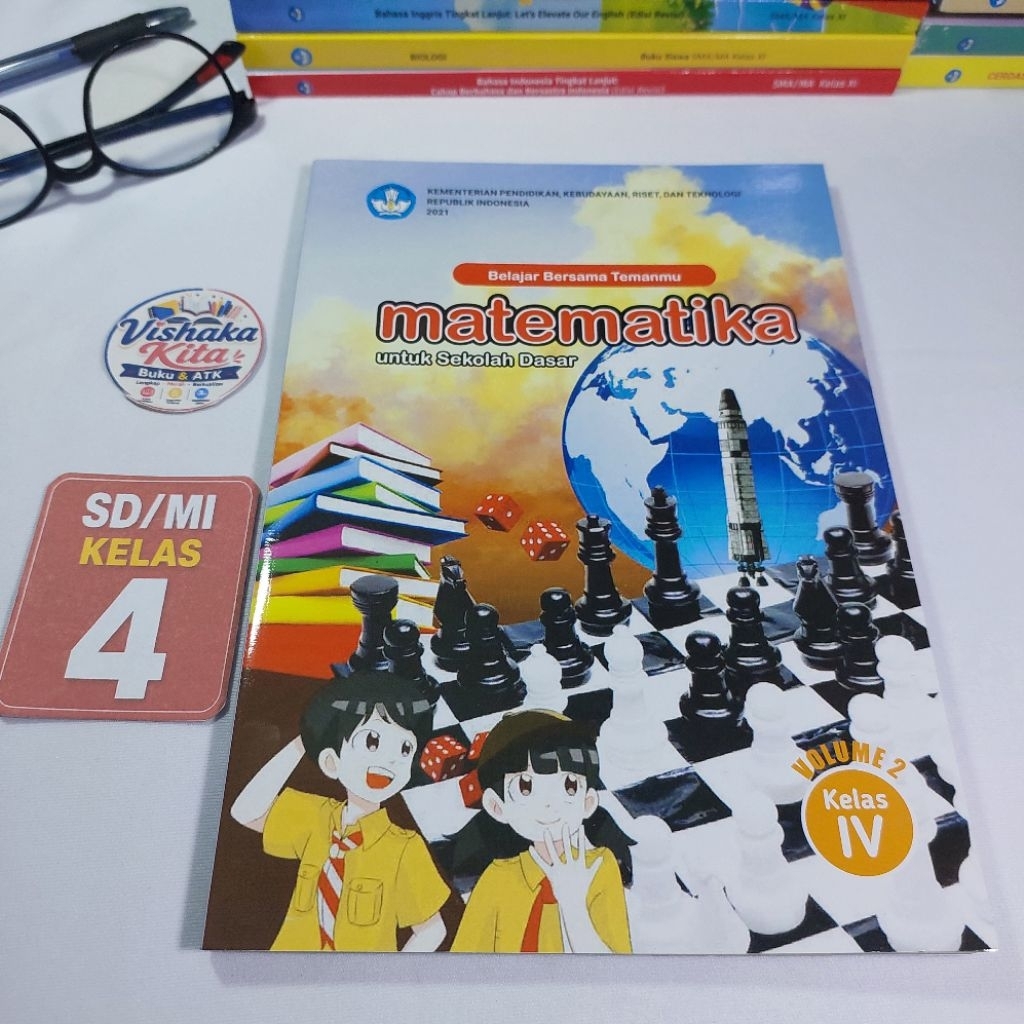 Jual Buku Matematika SD Kelas 4 Belajar Bersama Temanmu Volume 2 - Buku ...