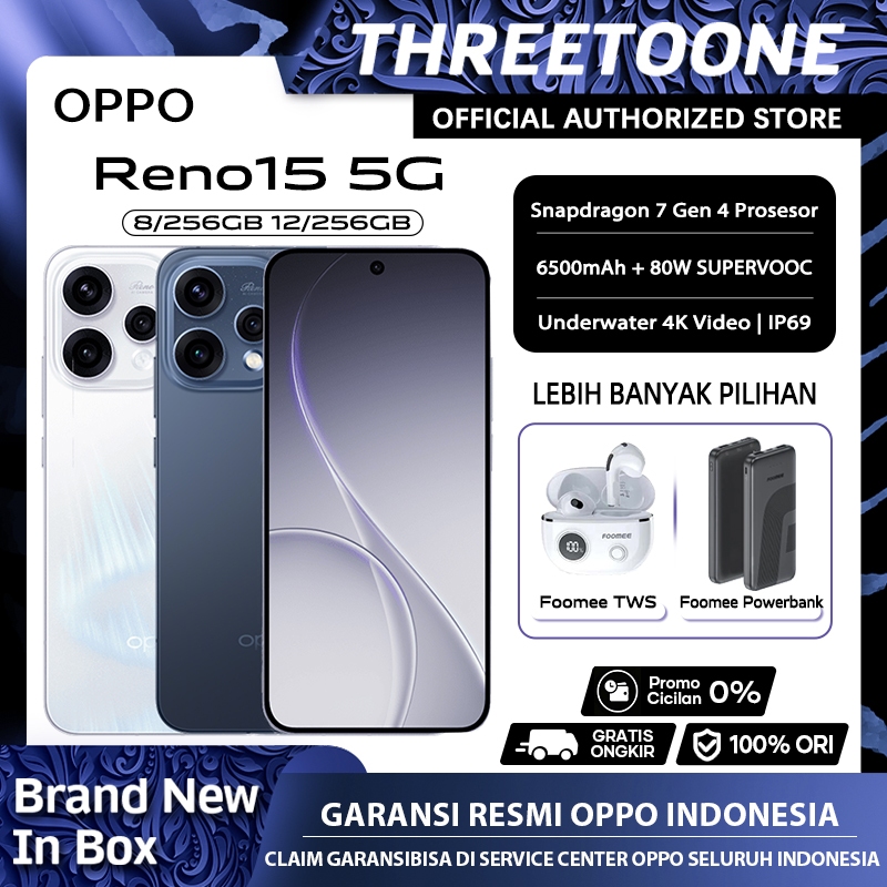 Jual Oppo Reno 15 5G Terlengkap & Harga Terbaru Juli 2026 | Shopee ...