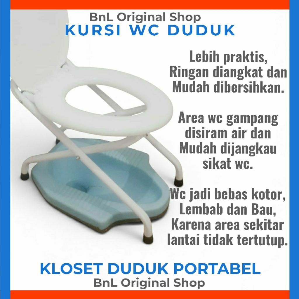 KURSI KLOSET WC DUDUK TOILET BOLJE
