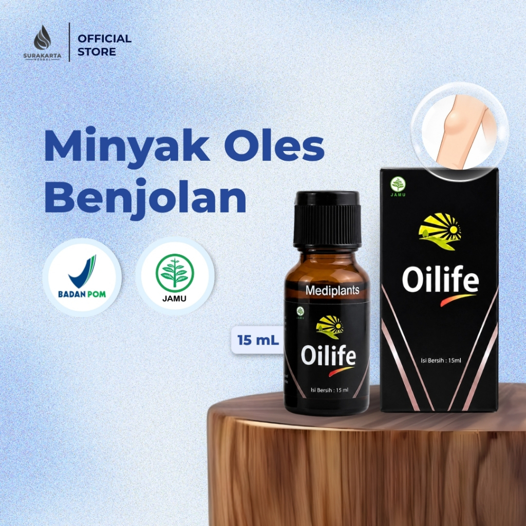 OILIFE Obat Herbal Benjolan di Tangan