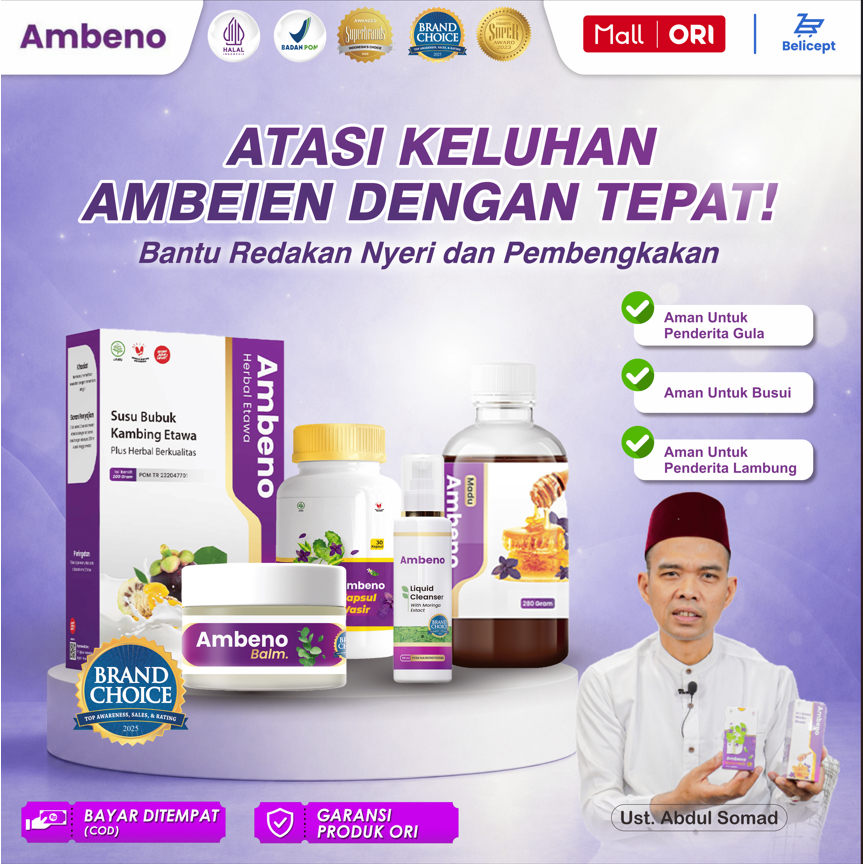 Ambeno - Herbal Original Suplemen Herbal untuk Membantu Menjaga Kesehatan Penderita Ambeien