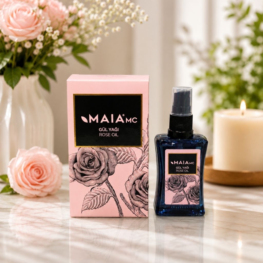 Jual Rose Oil Maia MC – 100% Natural Turkish Rose Essence (20ml
