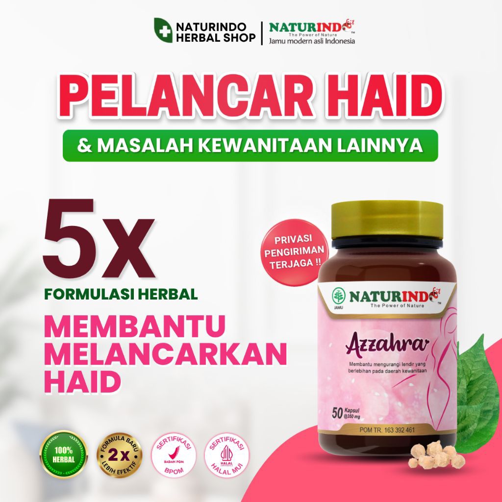 Jual Jamu Pelancar Haid Datang Bulan Tidak Lancar Obat Terlambat Dateng ...