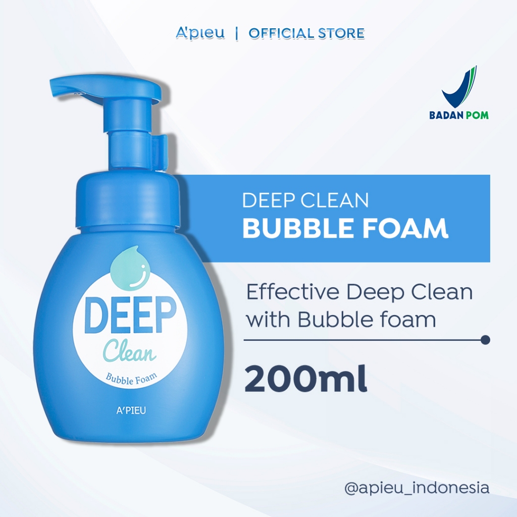 Jual A'pieu Deep Clean Bubble Foam | Shopee Indonesia