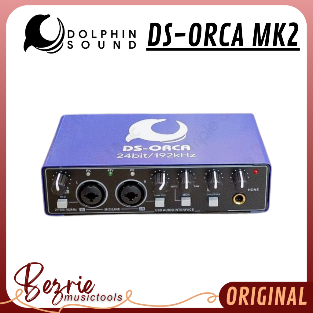 Jual Dolphin Sound DS-ORCA Profesional Audio Interface 24 bit / 192 khz ...