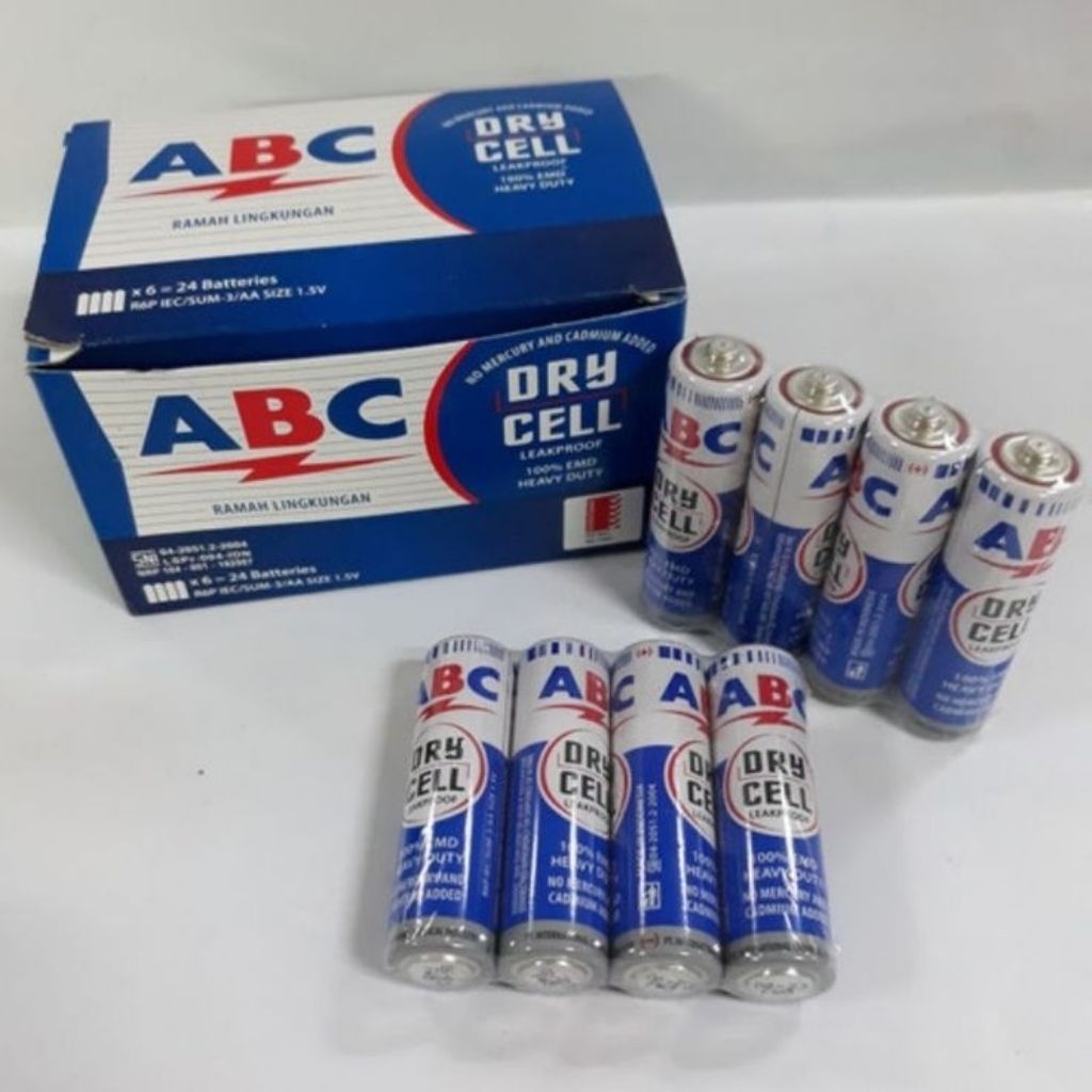 Jual baterai ABC dry cell | Shopee Indonesia