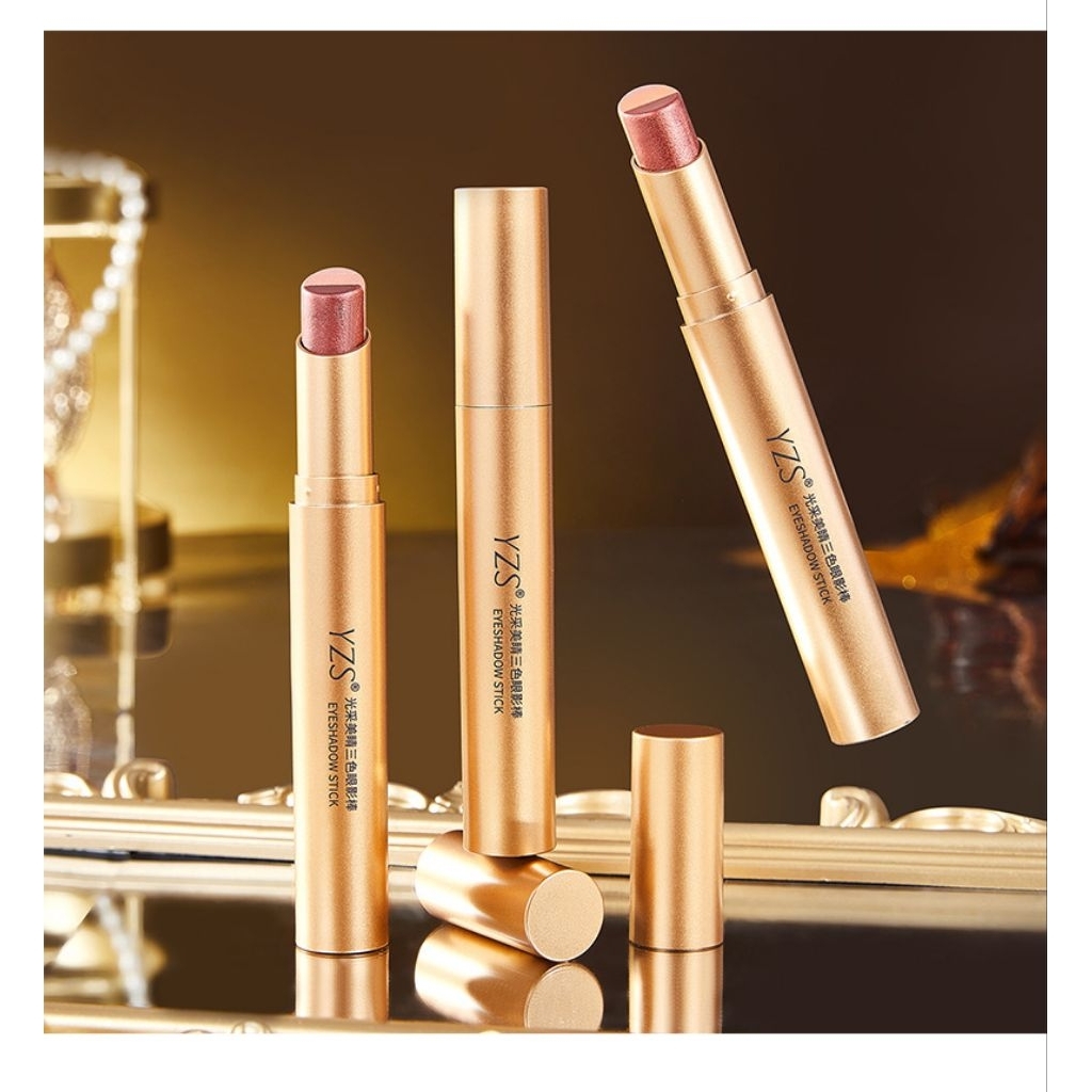 Jual [PROMO] YZS Eyeshadow Stick 3 Warna Gradasi Multifungsi Shimmer ...