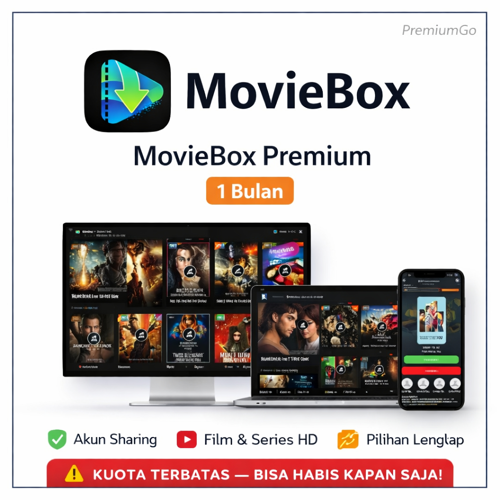 Jual [24/7] MovieBox Premium 1 Bulan Sharing | Streaming Film Lengkap ...