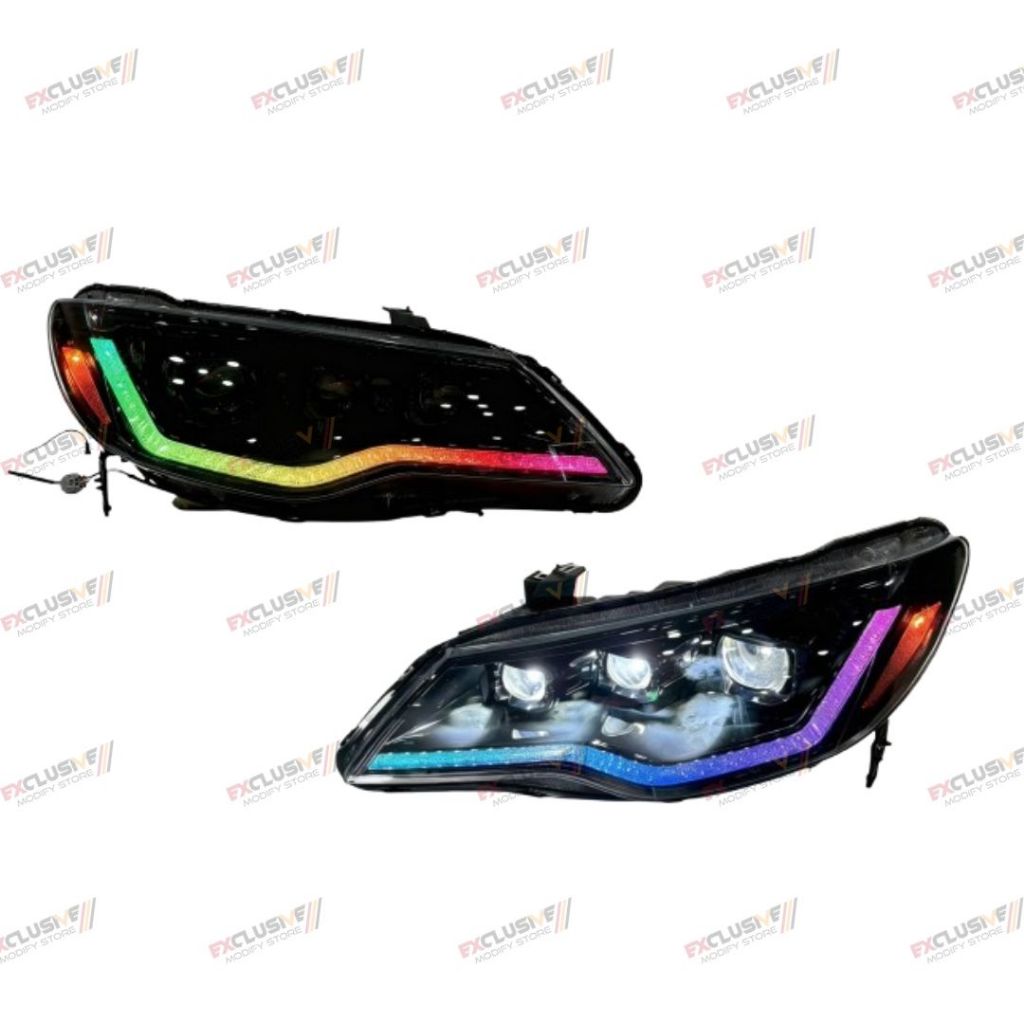 Jual HONDA CIVIC FD FD1 FD2 (2006 - 2012) UPGRADE HEADLAMP JDM TYPE R ...