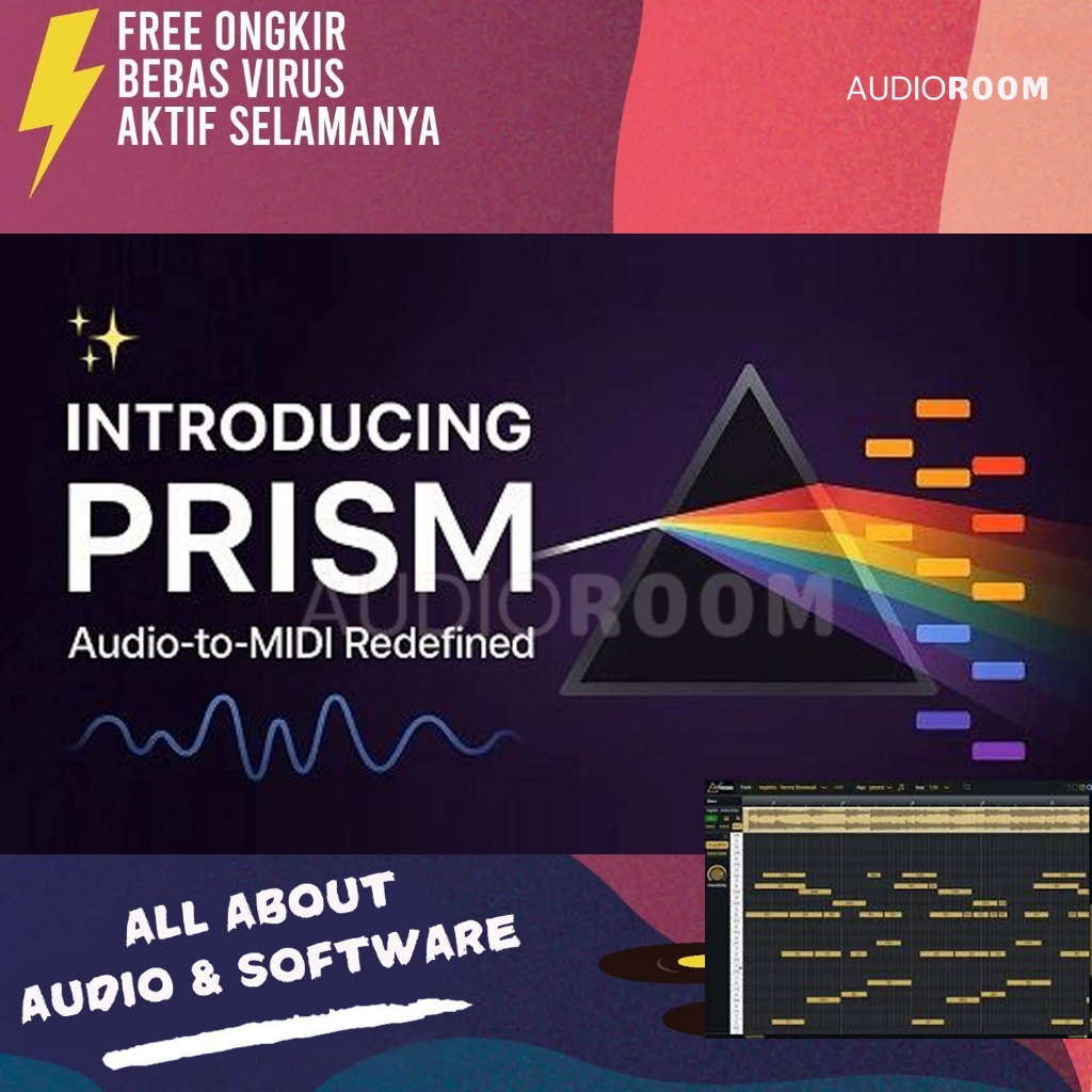 Aurally Sound - Prism v1.1.01 | Audio to MIDI ( Full Activated )