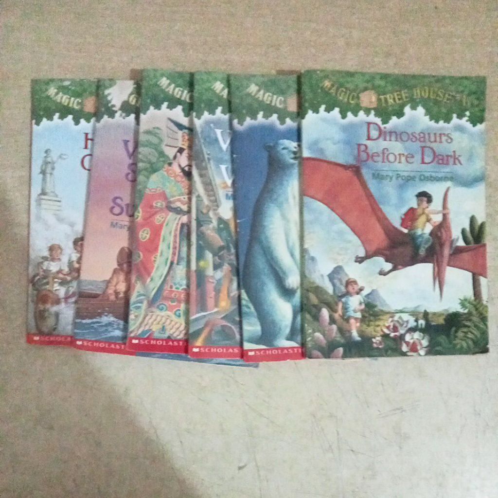 Jual Buku anak MAGIC TREE HOUSE #1, #12, #13, #14, #15, #16 Mary Pope ...