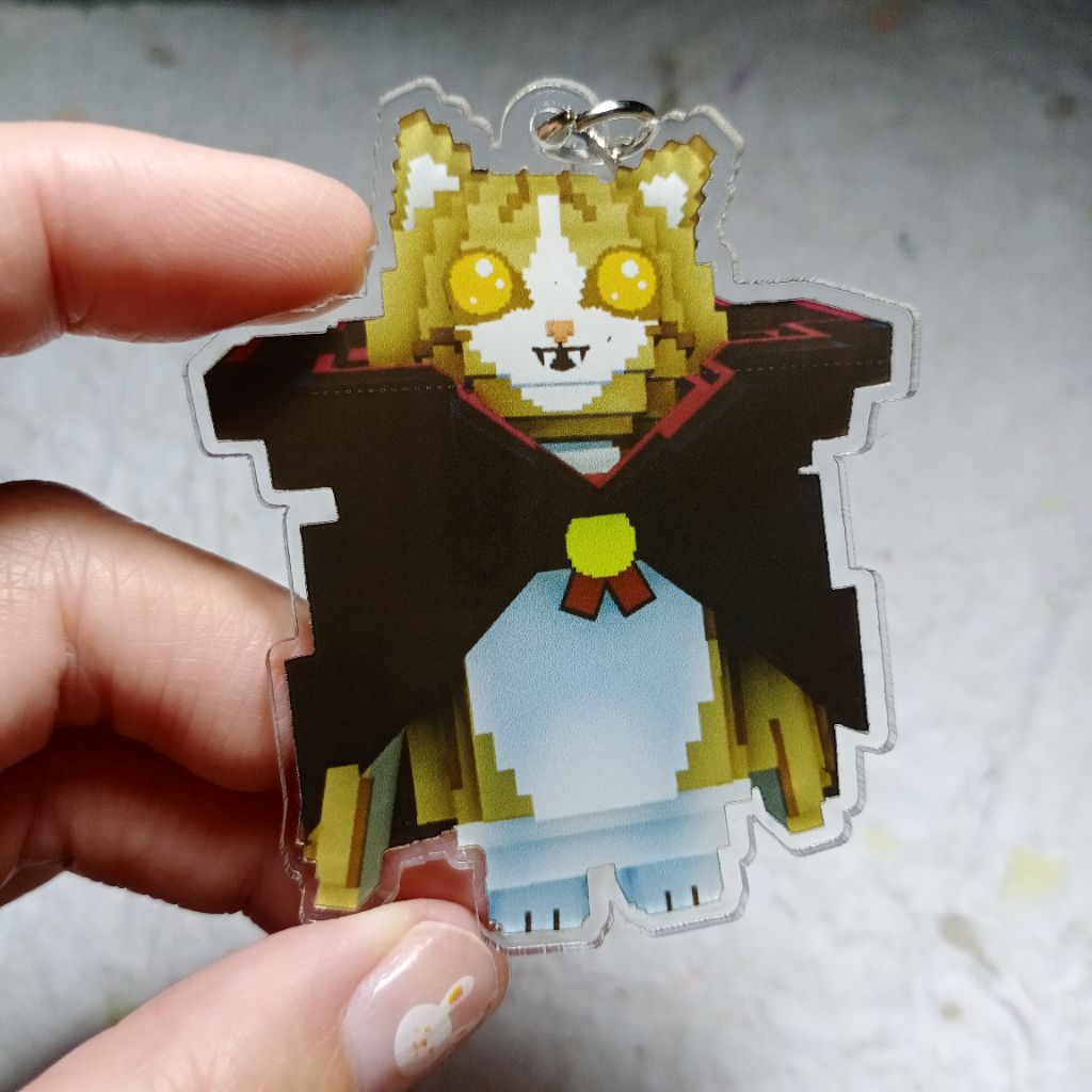 Jual ganci DRACULINI MEOWLINI Escape Tsunami for Brainrots keychain ...