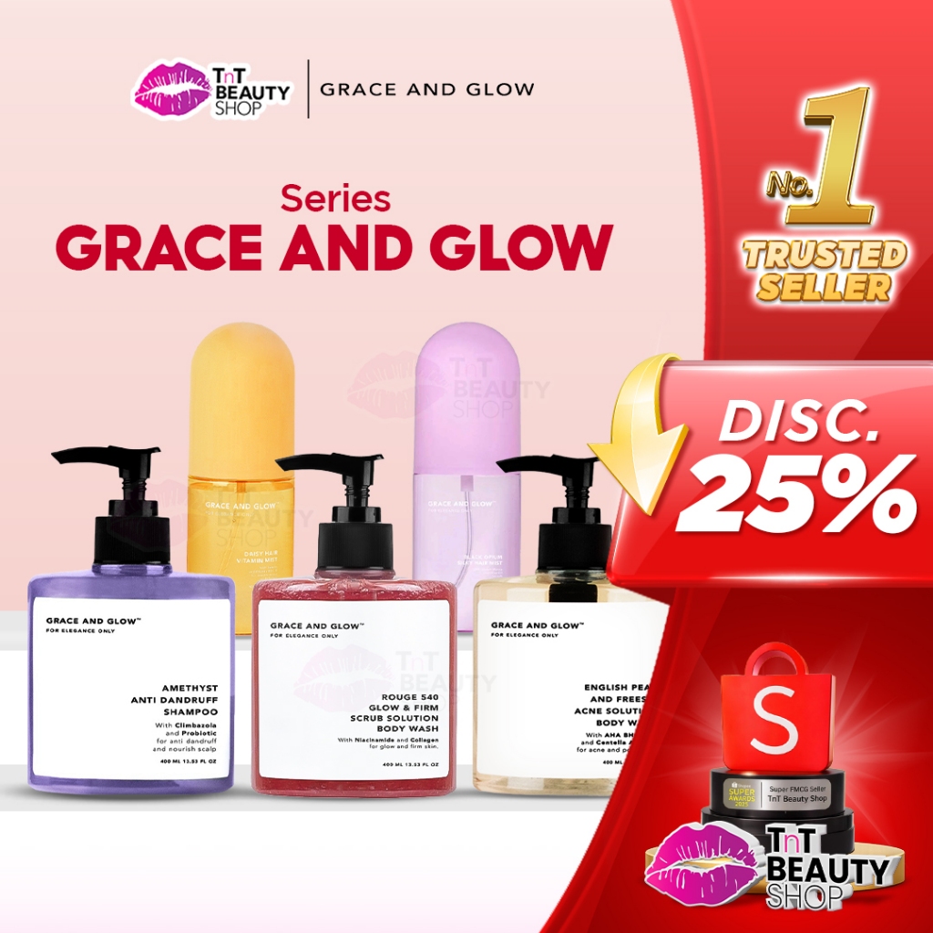 Grace and Glow Body Serum - Body Wash - 400ml - 100ml | Tnt Beauty Shop