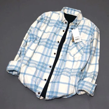Kemeja Pria Flanel Lengan Panjang Bahan Flanel Halus Motif Jahitan Bagus Nyaman Dipakai