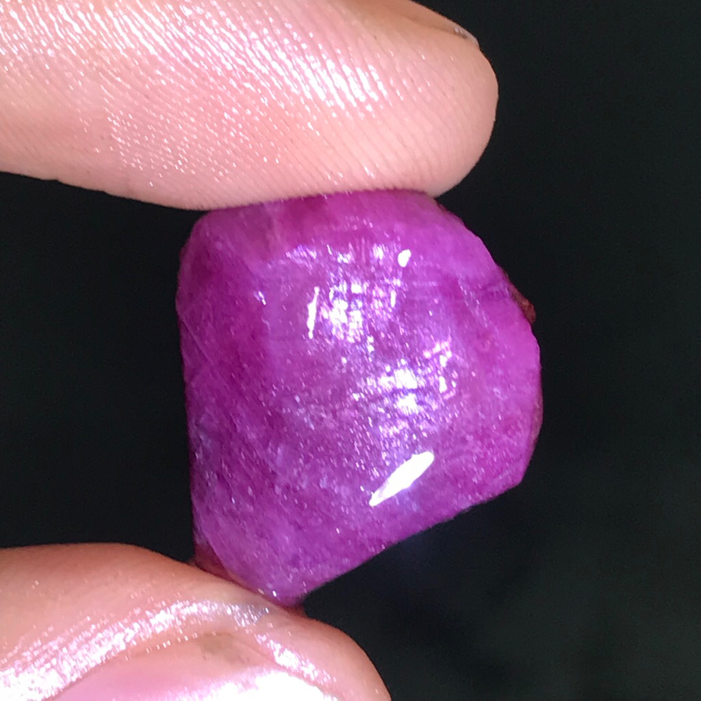 Jual BAHAN RUBY STAR UNGU DIM 20 X 15 X 7 MM | Shopee Indonesia