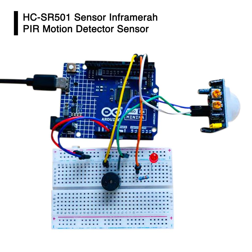 Jual PIR Motion Sensor Gerak Sensor Detector Infrared Inframerah Sensor ...