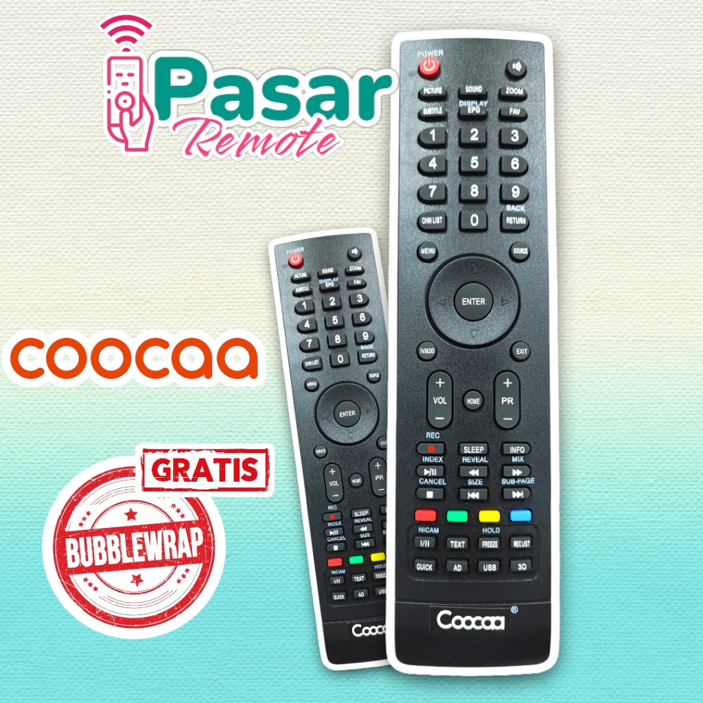 Jual REMOTE TV COOCAA LED | Shopee Indonesia