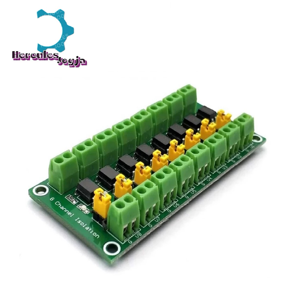 Jual Modul PC817 Optocoupler 8 Channel Konverter Isolation Adapter ...