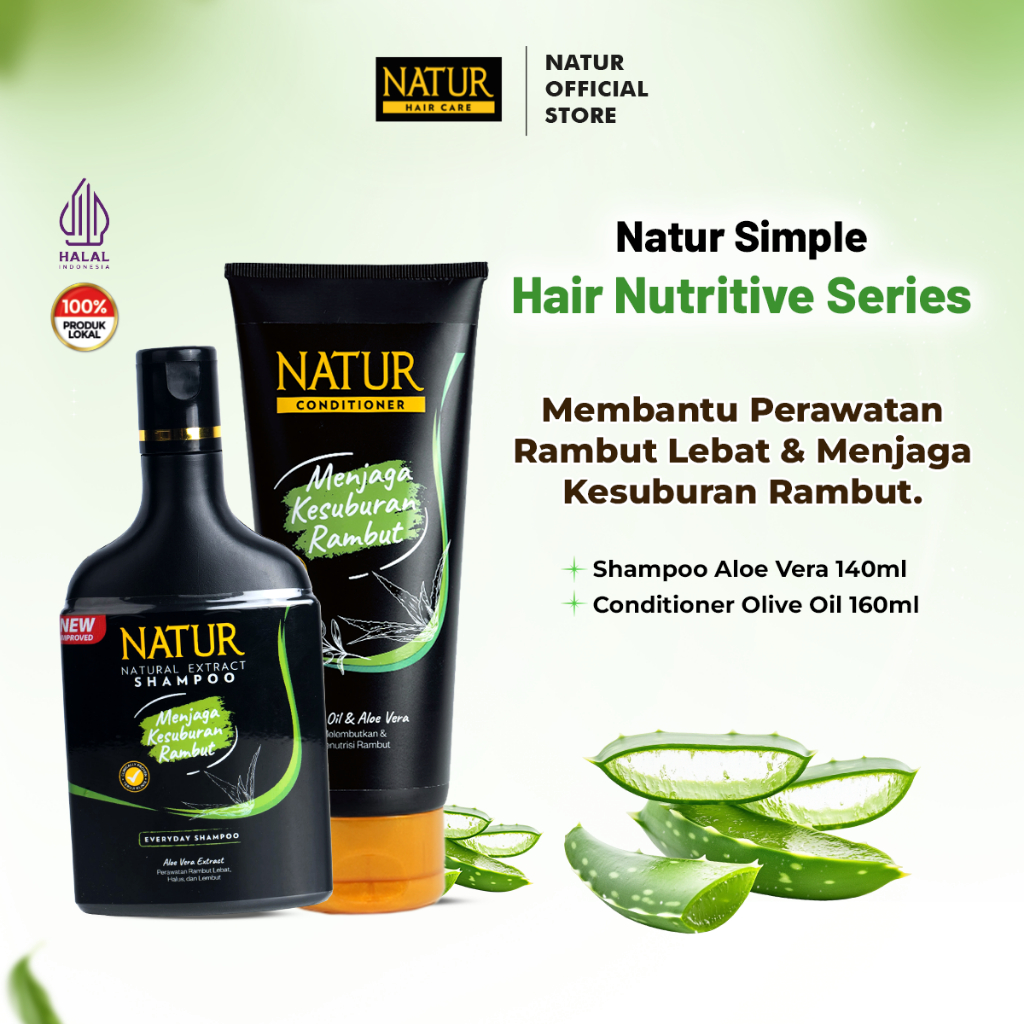 Jual Natur Simple Hair Nutritive Treatment - Paket Rambut Lebih Tebal ...