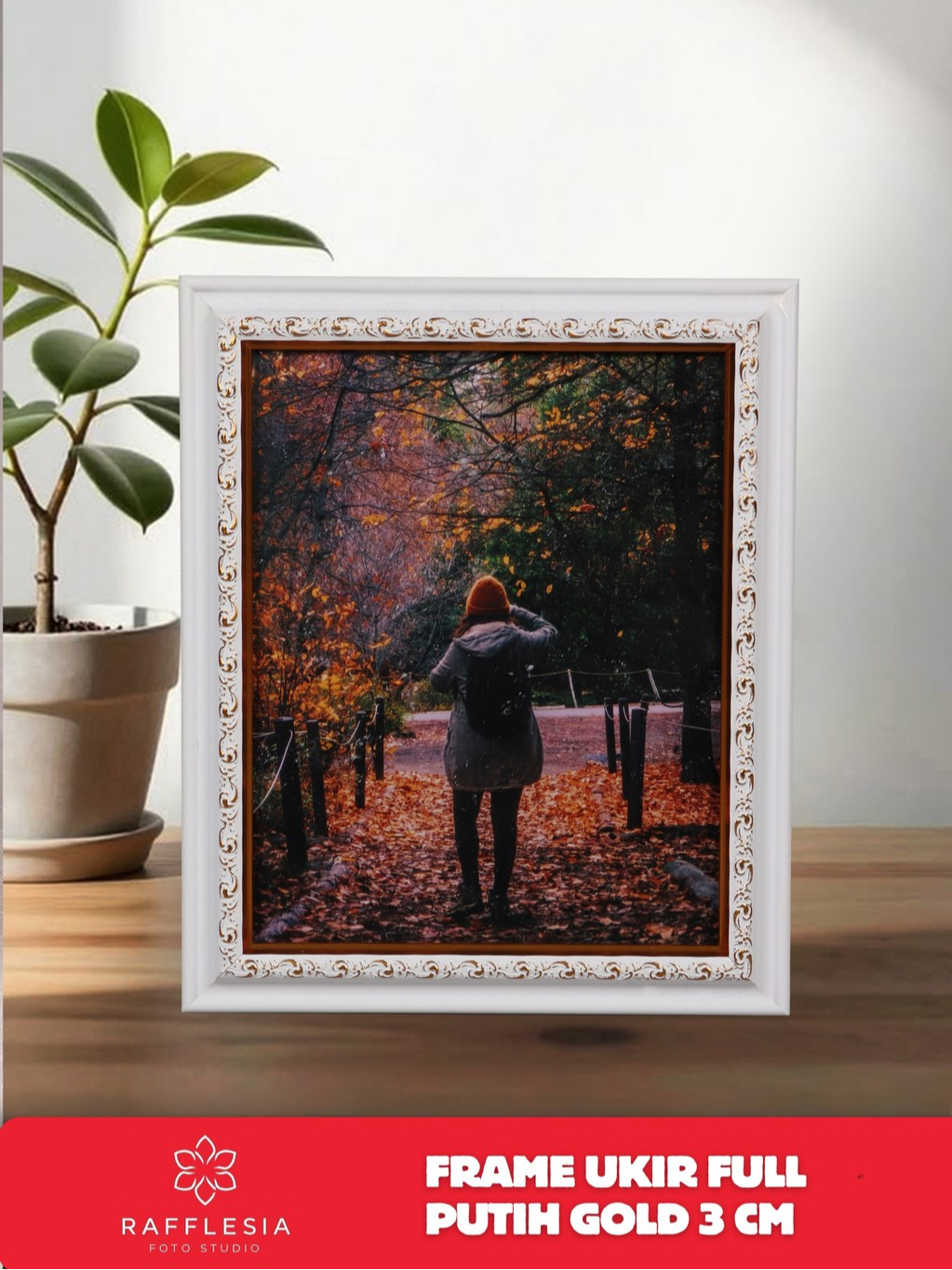 Jual Paket Cetak Foto 10R/16R + Frame Ukir Full 3 cm - 5 Varian Warna ...
