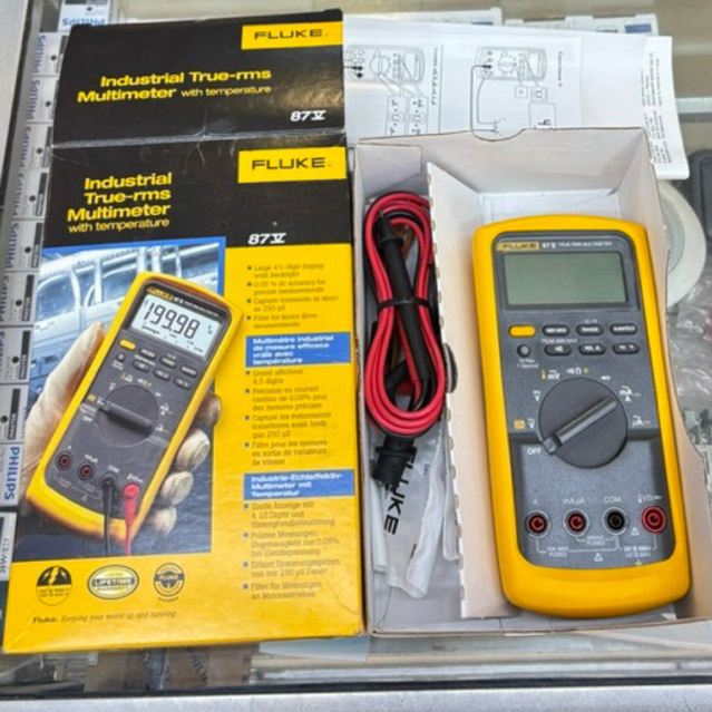 Jual Fluke 87V Industrial multimeter TRUE RMS 87V | Shopee Indonesia