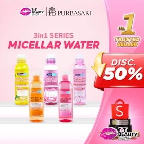Cleanface 3in1 Micellar Water Normal Skin Oily Skin 100ml 250ml Purbasari Tnt Beauty Shop