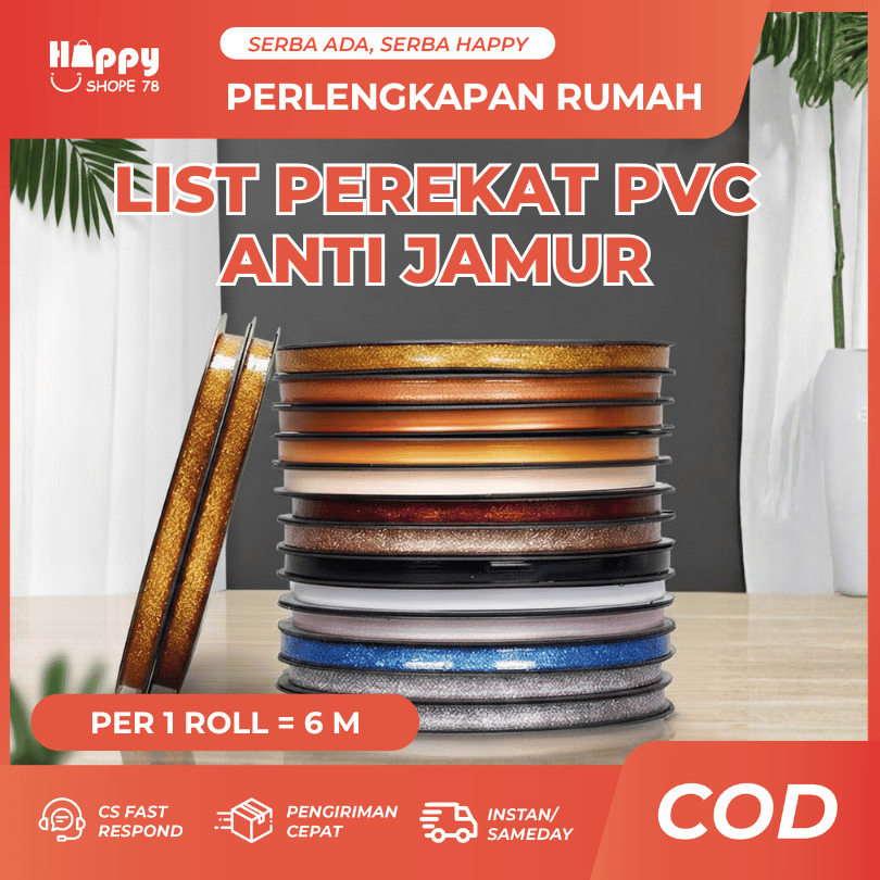 Jual Tape Seal PVC Anti Air Anti Jamur Mudah Dipasang Untuk Kamar Mandi ...