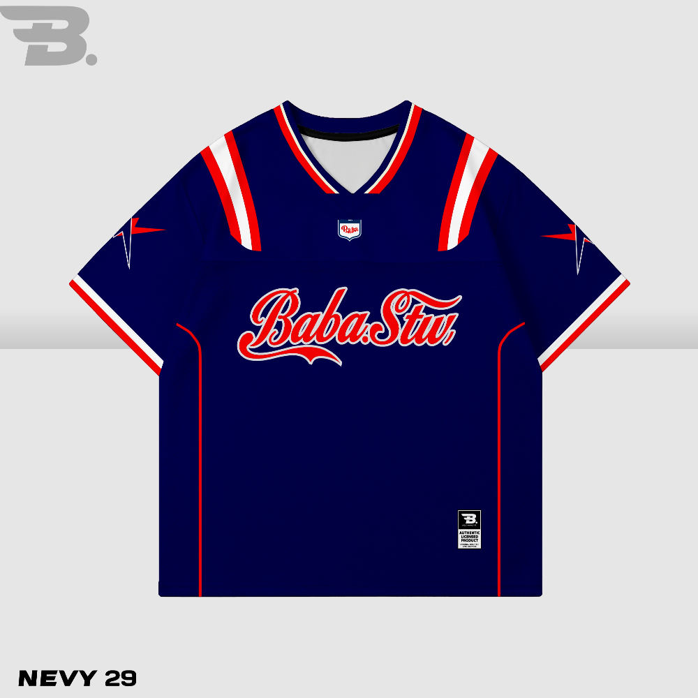 Jual Jersey Baba Streetwear Oversize Boxy Fit Retro Unisex Vintage ...