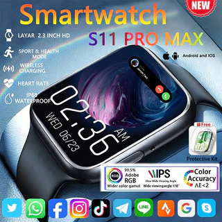 SmartWatch S11 PRO MAX AMOLED GPS NFC Waterproof