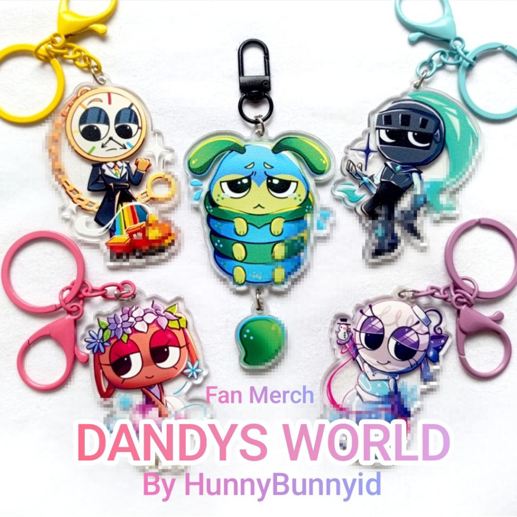 Jual [NEW]DANDYS WORLD keychains gantungan kunci fanmerch | Shopee ...