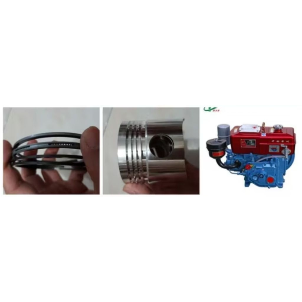 Jual R175 Piston + Ring Piston untuk mesin Dongfeng dll R-175 R 175 ...