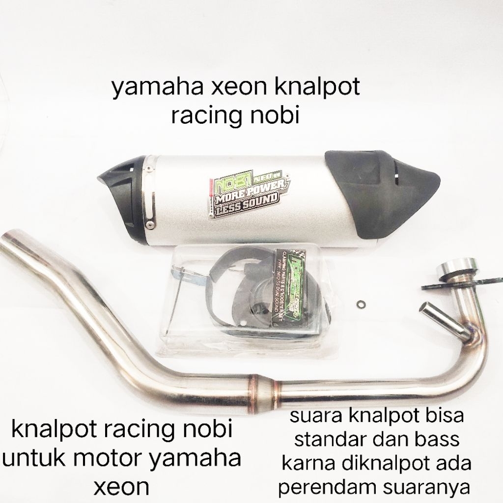 Jual knalpot xeon knalpot racing xeon yamaha xeon knalpot nobi racing ...